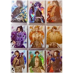 Anime Demon Slayer Kawaii EX SZR QR CP SP Glitter Card Uzui Tengen Kochou Shinobu Toys for boys Collection Card regalo di compleanno