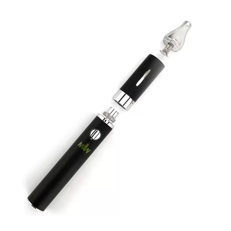 MAW Slim Ervas Starter Kit Caneta Vape com 2-em-1 Substituível Bobina de Donut ajuste Da Bateria 1300mAh eGo Atomizadores Cera Erva Seca Vaporizador