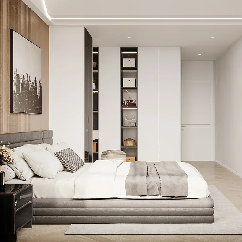 Jiangmen Foshan Guangzhou whole house customization factory design and customization of wardrobes, desk combinations
