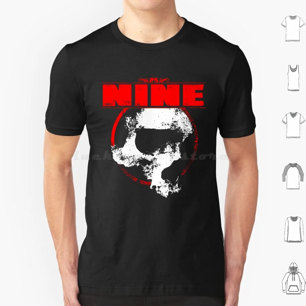 Nine Skulls Kiling Angels Jacob Bannon T Shirt Men Women Kids 6xl Nine Hardcore Metal Sweden Swedish Metal Metalcore Post Death