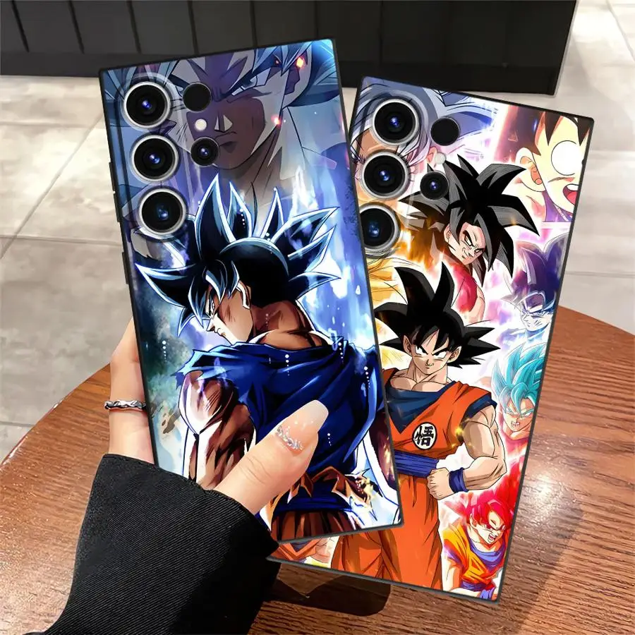 Dragons Balls Gokus Phone Cover Case for Samsung Galaxy S26 Ultra S23 S20 S25+ S24 S25 Plus Note 20 8 9 10 S21 FE S10 S9 S24+