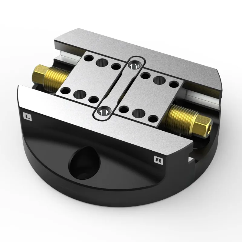 Four and Five Axis Quick Change Fixture CNC Machining Center Zero Point Disc Type Integral Self Centering Concentric Vise