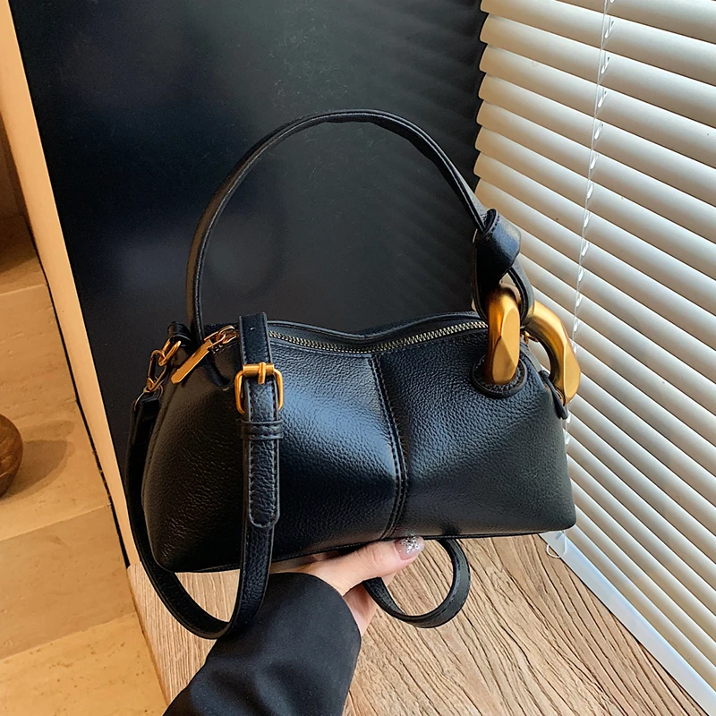 

Fashion Clutch Bag for Women's Handbag 2025 New Textured Pu Leather Shoulder Bag Top Brand Designer Crossbody Commuting Tote Bag