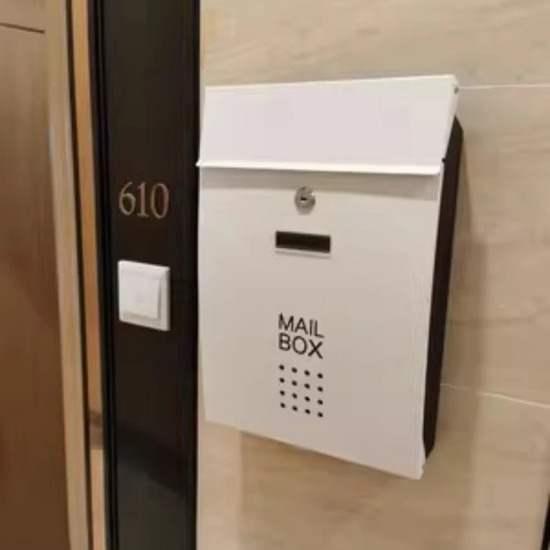 

Post Box Outdoor Mailbox Packages Big Christmas Mailbox Santa Claus Aero Press Courier Box Housing Unmanned Parcel Locker Mail