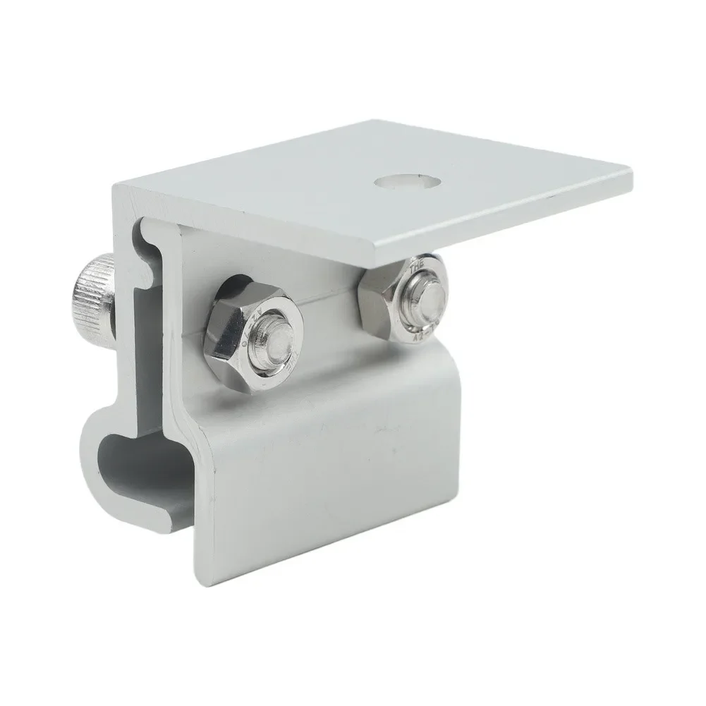Aluminum Alloy Clamp 46.5*48mm Roof Fixing Clamp Enhanced Stability And Fastening For Solar Panel Installation