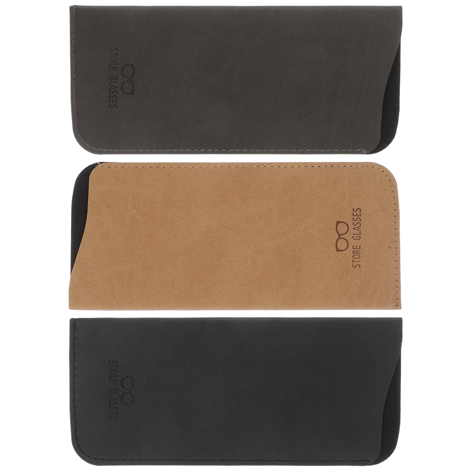 

3Pcs Eyewear Pouch Vintage Soft Sunglasses Case Organizer for Travel Purse Storage Bag Portable Lightweight Glasses Holder