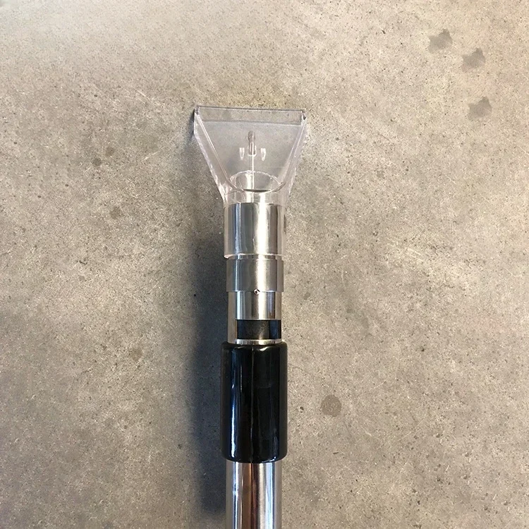 4'' High Quality Look Through Plastic Head with Inside Spray Function Upholstery Cleaning Detailing Wand