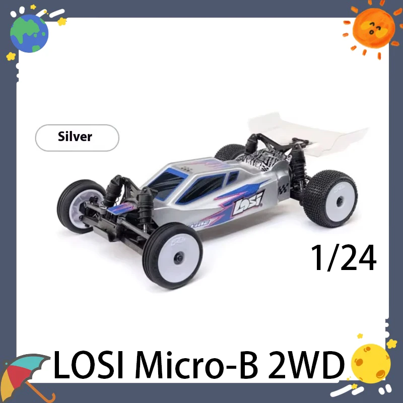 Losi 1/24 Micro-B 2WD BUGGY Remote Control Electric Two Wheel Drive Off-Road Vehicle Rc Model Car  For Adult Hobby