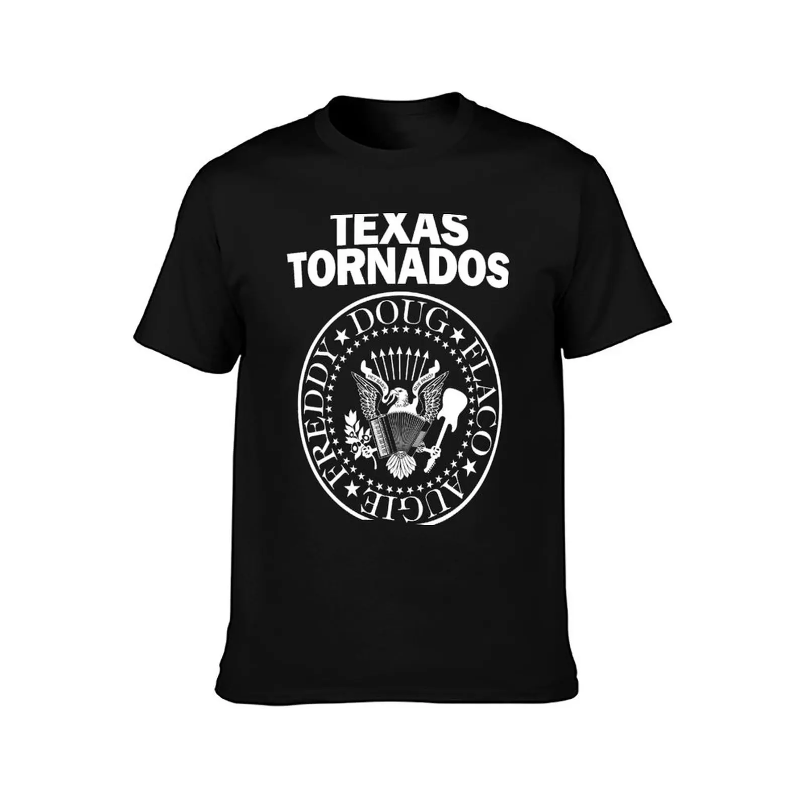Viva La Texas Tornados T-Shirt Basic Plain Tee for Spring and Summer T-Shirt