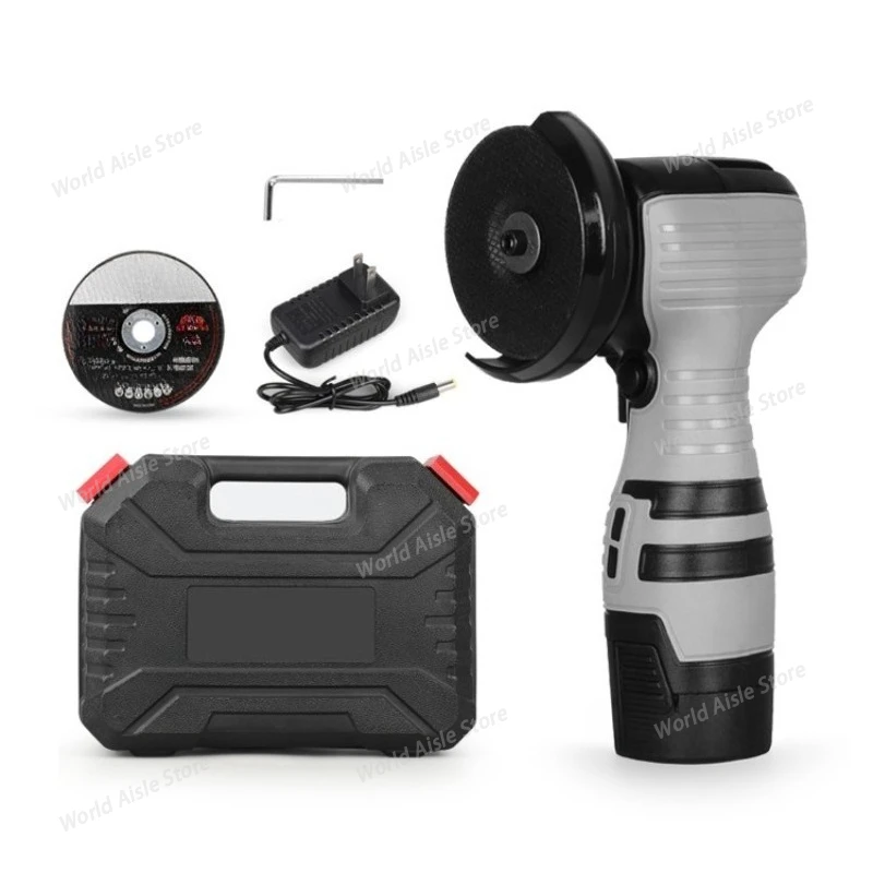 

16.8V Cordless Electric Angle Grinder Lithium Battery Polishing Grinding Machine Diamond Power Grinder One Battery