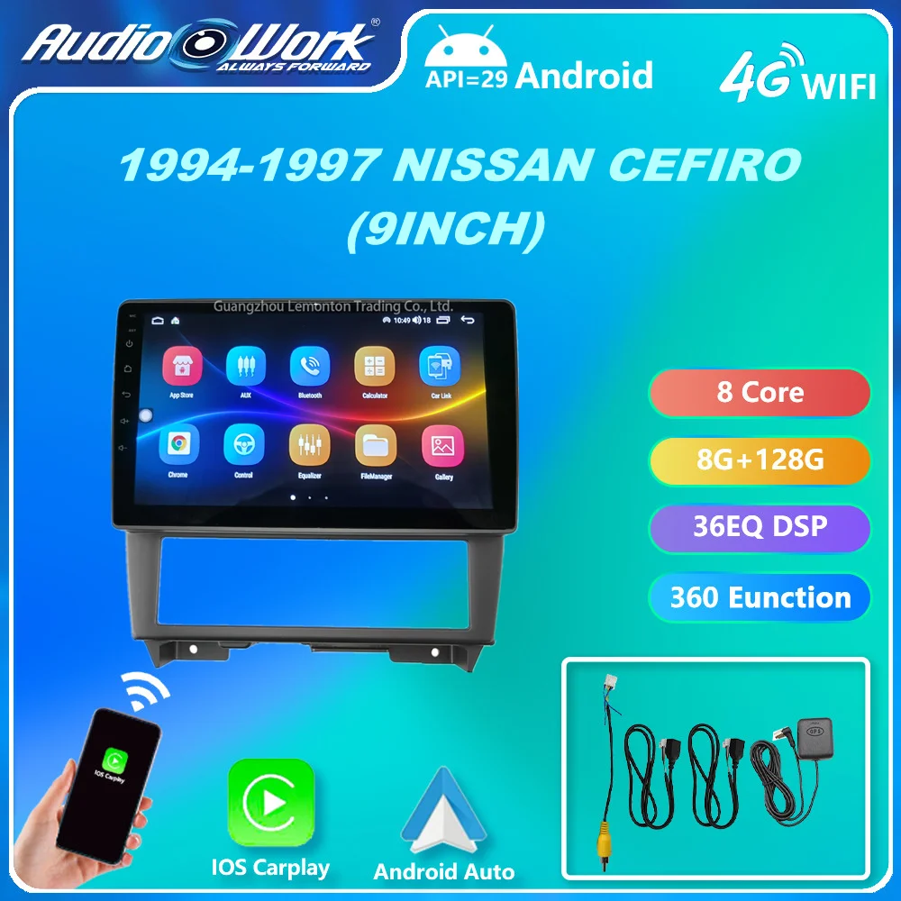 

Android для Nissan Cefiro 1994 1995- 1997 радио 9 дюймов HD сенсорный экран GPS навигация с BT Поддержка Carplay