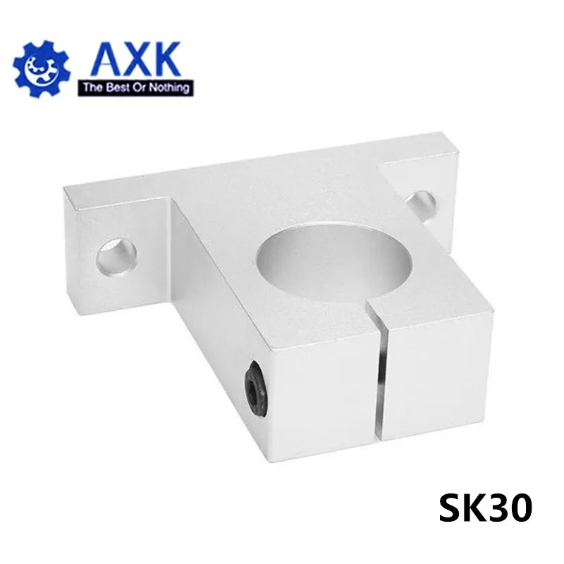 

4pcs/lot SK30 30mm linear bearing rail shaft support XYZ Table CNC Router SH30A