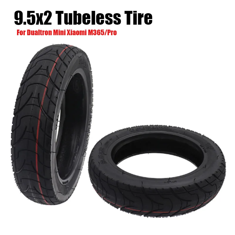 

Бескамерная шина 9,5 дюйма 9,5x2 для электрического скутера серии Dualtron Mini Xiaomi M365/Pro, обновленная 8 1/2x2, расширенная утолщенная шина