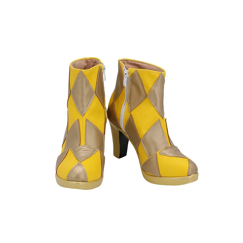 

CyCosplay Joker Boots Joke Anime For Women Girls Halloween Clown Shoes Customzied