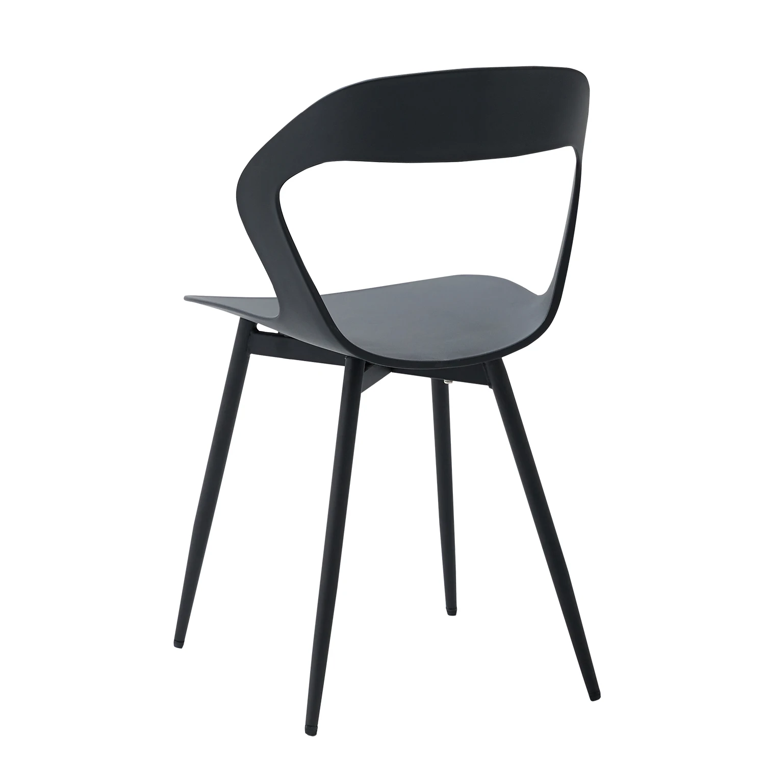 EGOONM Set of 4 Scandinavia Dining Chairs for Dining Room Furniture Chair Nordic Designer Creative Household Backrest Chairs