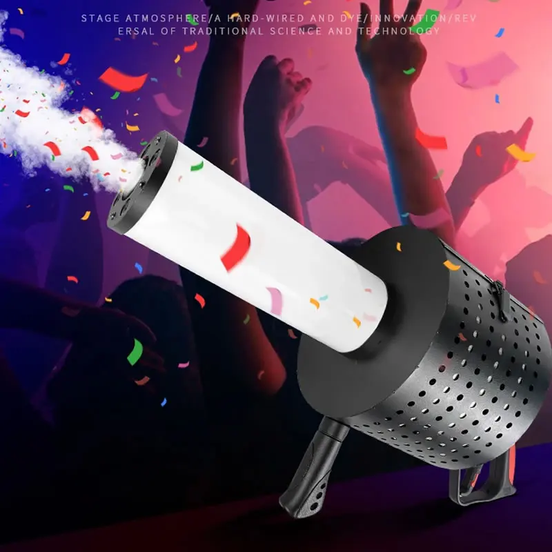 

Handled LED Colored Paper CO2 Gas Column Gun 150W Stage Lighting Spray Gun Jet Machine for Nightclub Bar DJ Disco Party Show