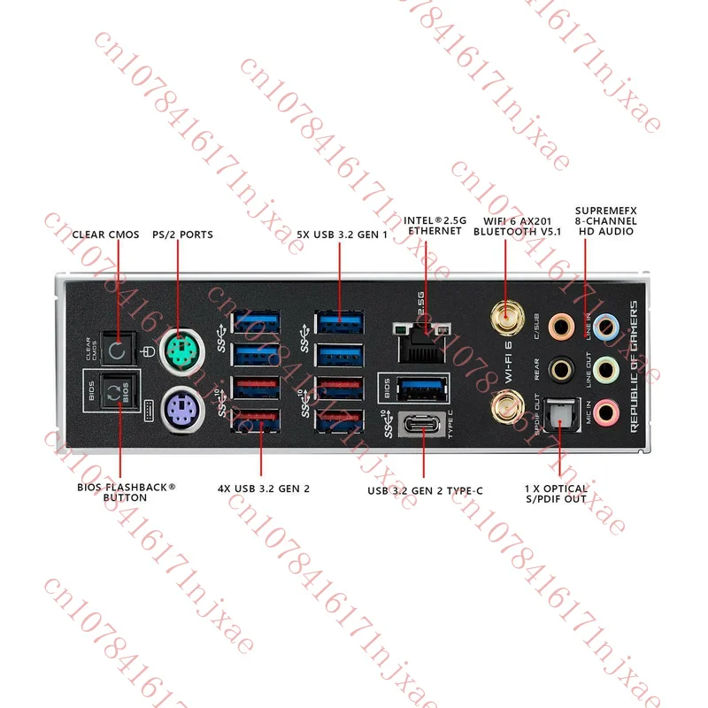 DLA płyty głównej ASUS ROG MAXIMUS XII APEX M12A Z490 10900KA 1200PIN.