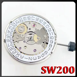 New Swiss original watch accessory SW200 movement single calendar three needle three point white machine mechanical movement