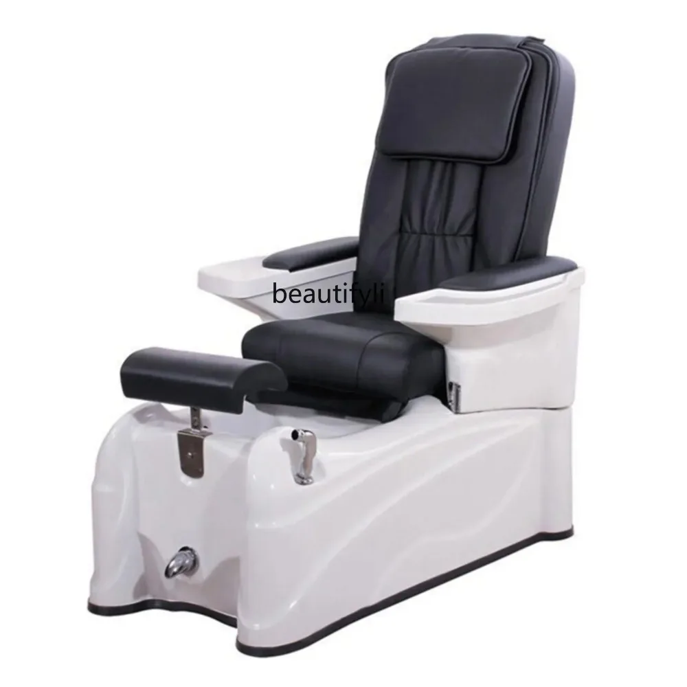 

For Nail Beauty Shop Couch Foot Bath Manicure Massage Chair Electric Rewind Surfing Lights