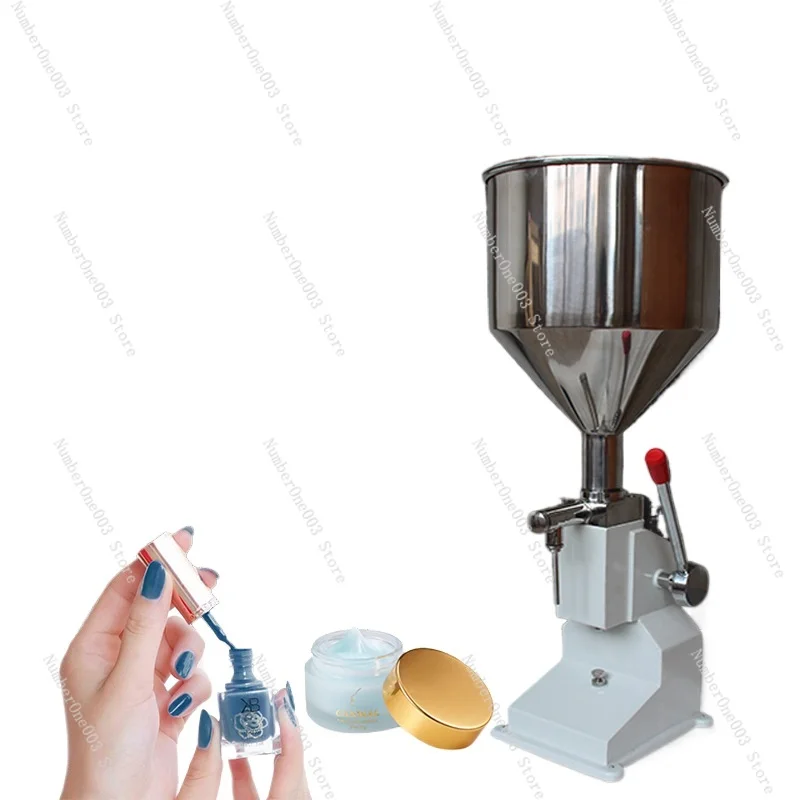 

A03 Manual Paste Filling Machine, Small Quantitative Liquid Filling Machine, Cosmetic Essential Oil Honey Plaster Filling