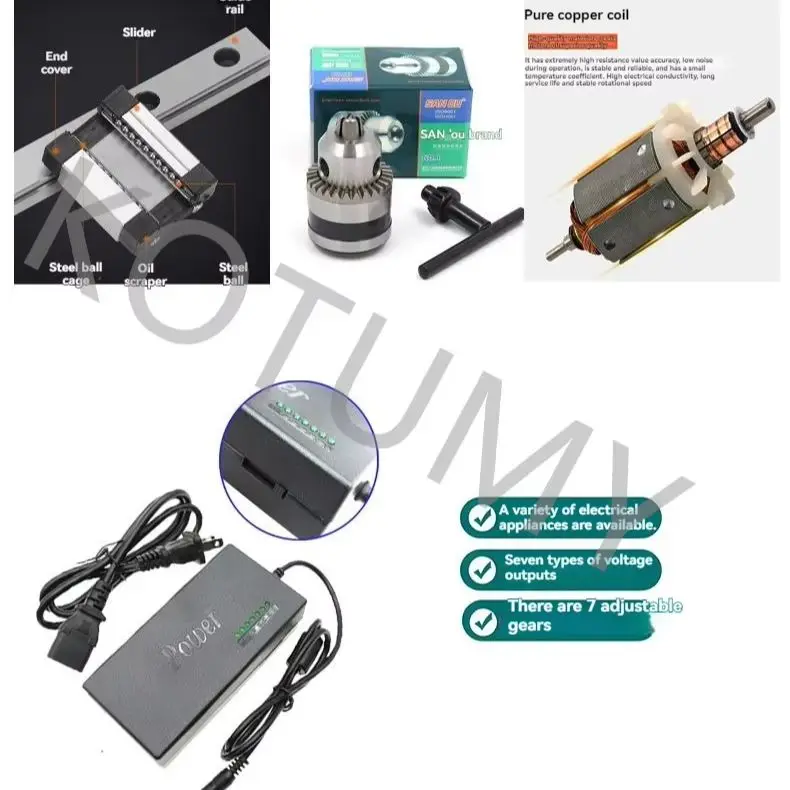 Benchtop Drill Press Micro Mini Bench Drill Press PCB Drilling Machine Woodworking Drilling Home DIY