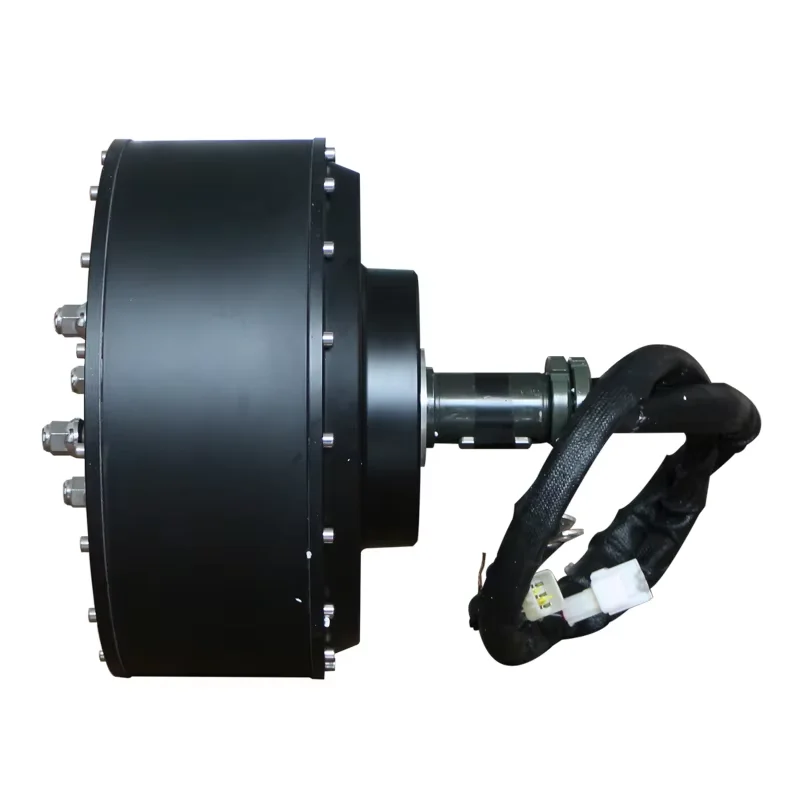 QS Motor Dual 12000W In-Wheel Hub Motor مجموعات السيارات الكهربائية