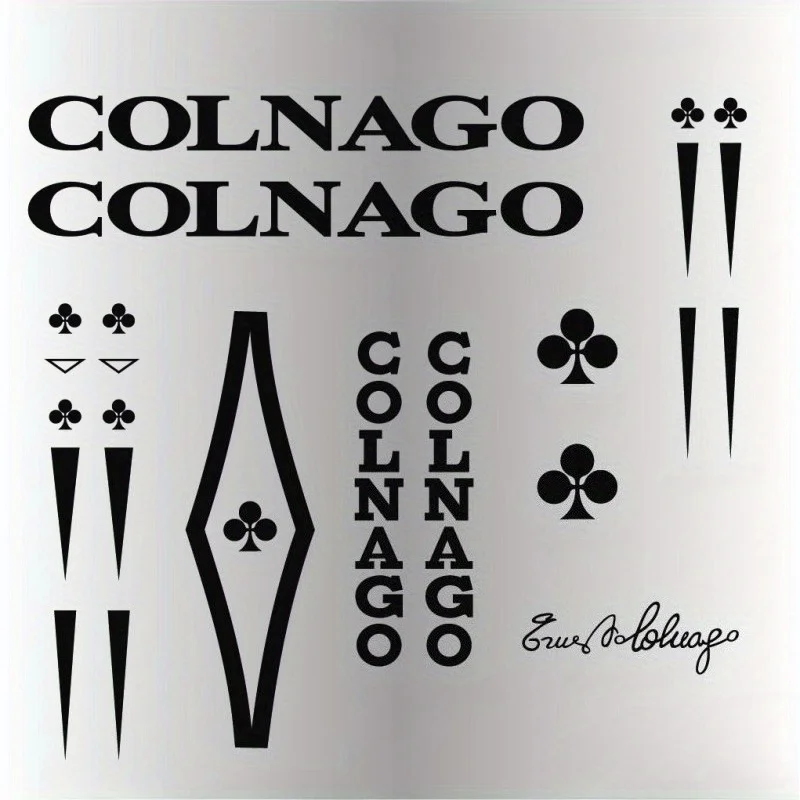 مجموعة ملصقات "Vibrant Red Colnago"، مثالية لإطارات الدراجة وأقنعة الخوذة وإضافة ألياف ركوب الدراجات الجريئة