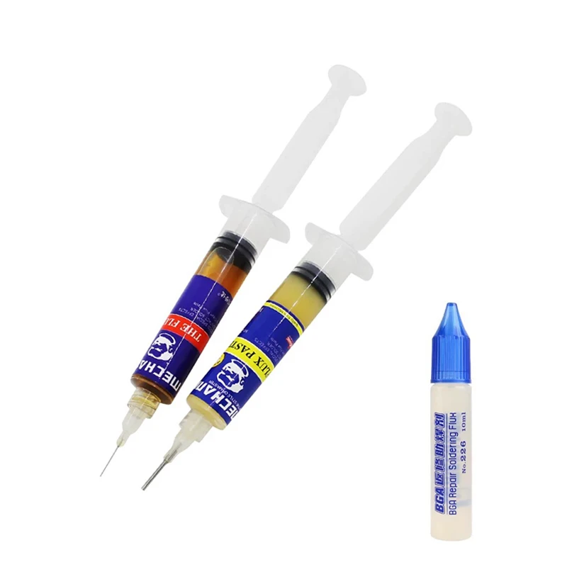 

225 226 no cleaning flux soldering CPU disassembly special BGA soldering paste needle tube soldering oil 10cc