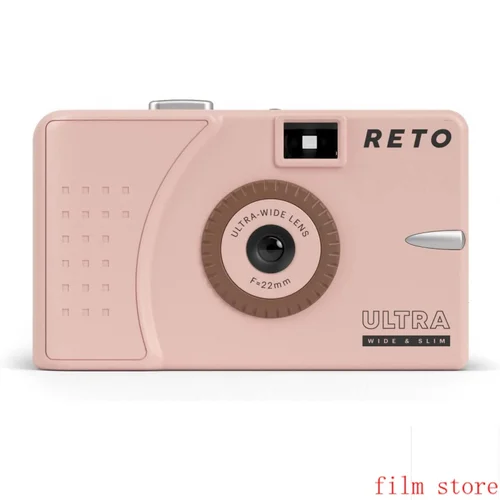 Imagen 2 del producto Cámara de película RETO PANO Original, película de 35mm, marco de ancho completo, cámara de película de luz diurna reutilizable, lente de 22mm de ancho, cámara de película 135