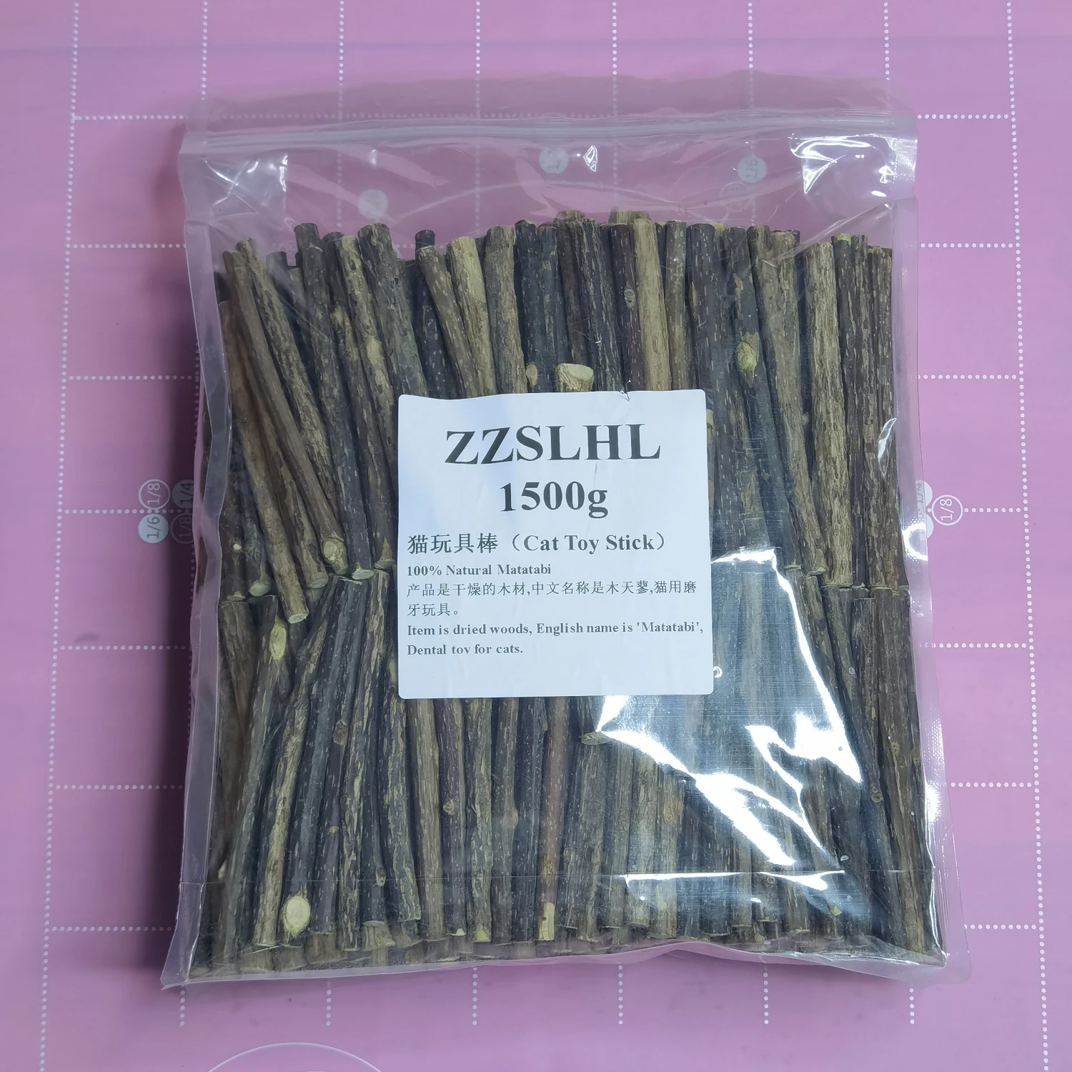 Imagem -06 - Catnip Pet Toy Creme Dental Molar Ramo de Limpeza de Dentes Silvervine Matatabi Snacks Sticks 1kg 1500g 2kg 120x7 a 10 mm Natural