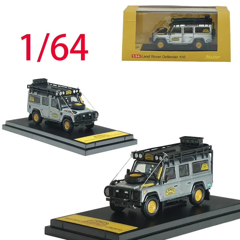 

Master Diecast 1/64 Scale Land Rover Alloy Car Model Land Rover Defender 110 Play Vehicles Toys for Boys Original Box
