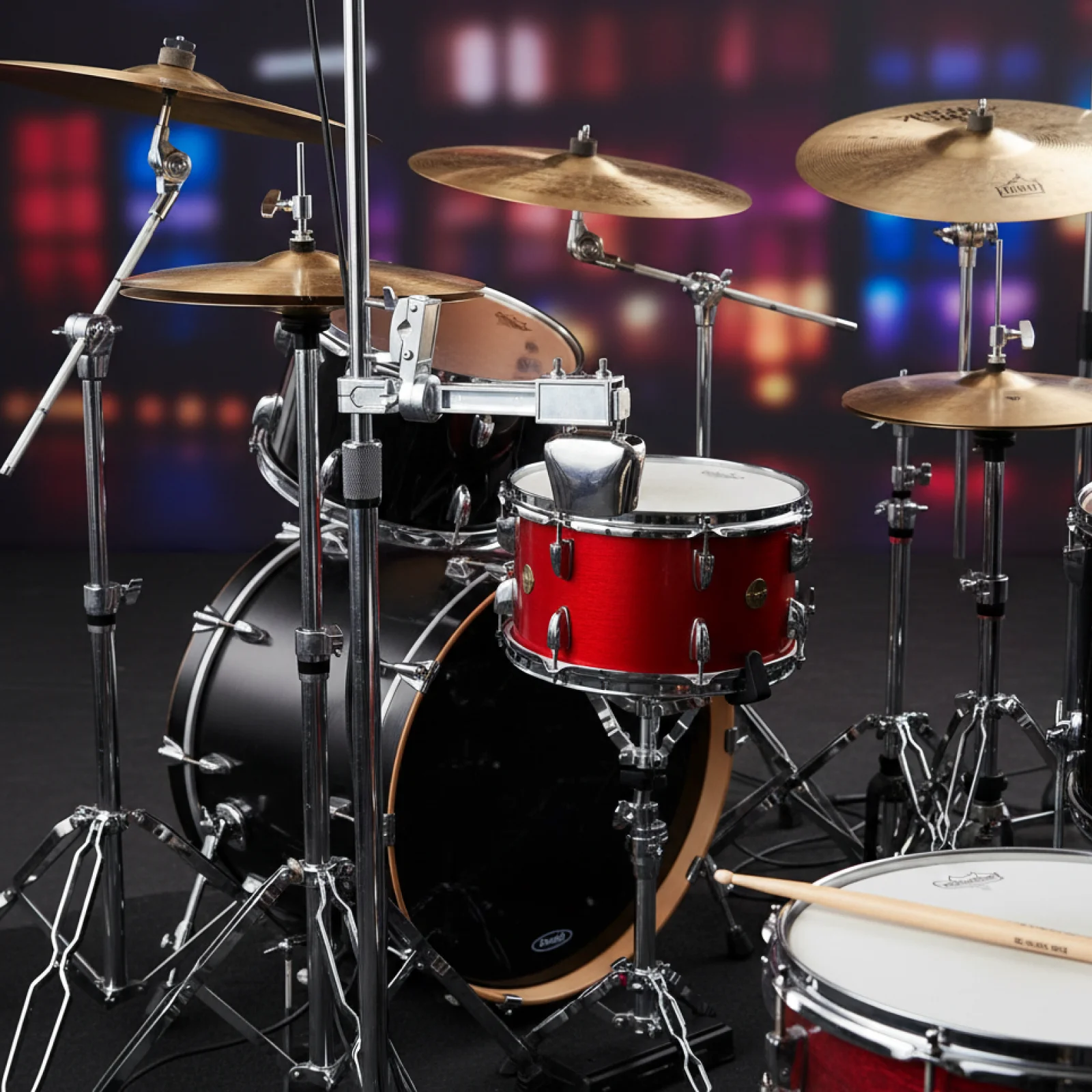 

Portable Drum Set Cowbell Clamp Anti Slip Mounting Bracket Musical Instrument Accessory for Performance