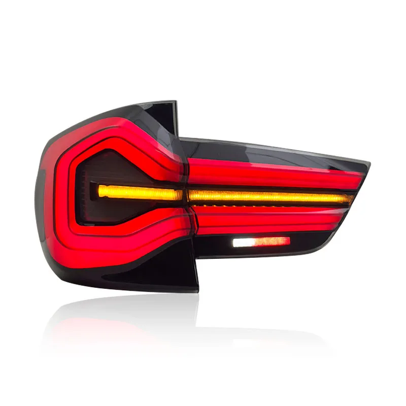 -For Upgraded  LED Tail Light Assembly for X3 F25 2010-2017 Dynamic Sequential Turn Signal Rear Lamp DRL ABS Material 50,000^