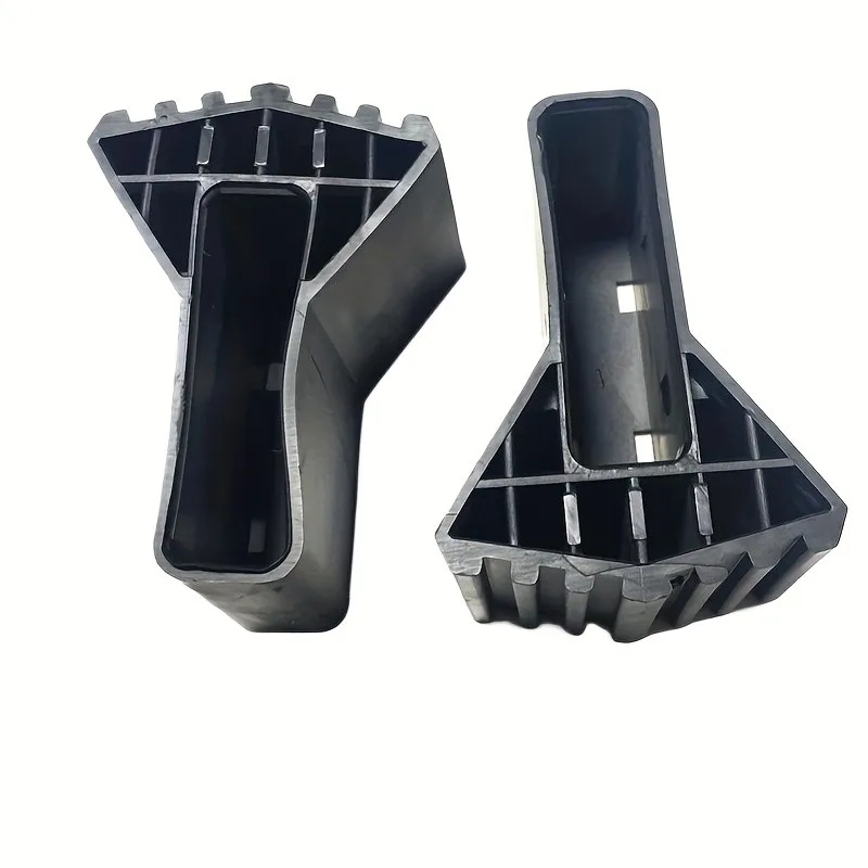 2pcs Plastic Ladder Anti-Slip Foot Cover - Safety Foot Pads, Replacement for Ladder