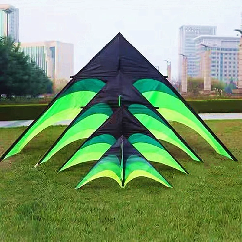 free shipping large delta kite for adults kite nylon toys fly kites children kite reel weifang kite factory ikite eagle bird new