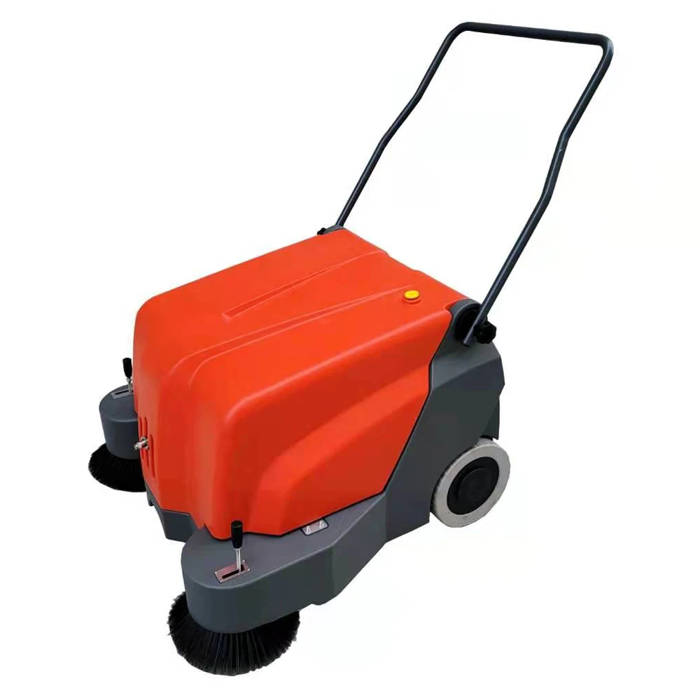 S1000 New Model Hand Push Floor Cleaning Machine Sweeper with Full Rotomolding Shell