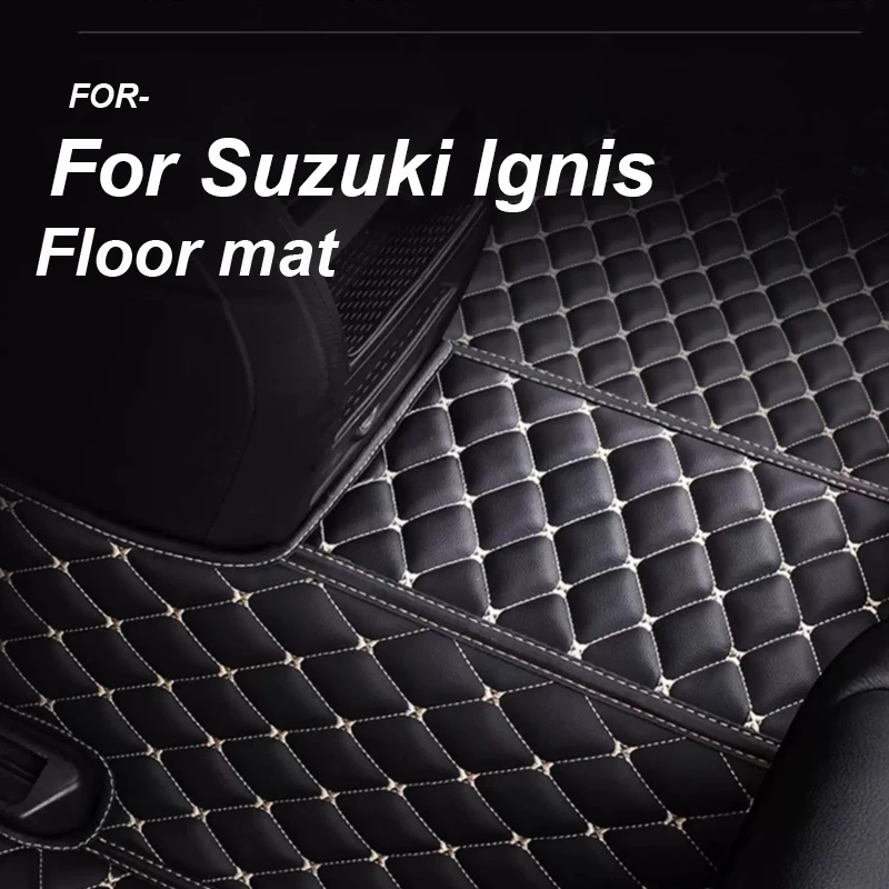 

Роскошные автомобильные коврики для Suzuki Ignis 2022 2021 2020 2019 2018 2017, ковры, аксессуары для стайлинга на заказ, запасная часть