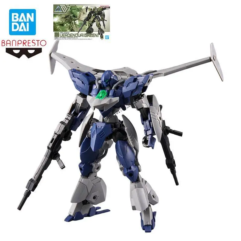 

In Stock Bandai Banpresto Original 30MM 1/144 bEXM 21 VERDENOVA NAVY GREEN Assembly Model Ornaments Desktop Festival