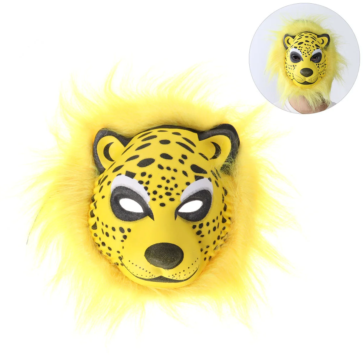 หน้ากากสัตว์ ปาร์ตี้ฮาโลวีน งานเต้นรำสวมหน้ากาก คอสเพลย์ หน้ากากเด็ก สายรัดยืดหยุ่น ระบายอากาศได้ดี สวมใส่สบาย สมจริง