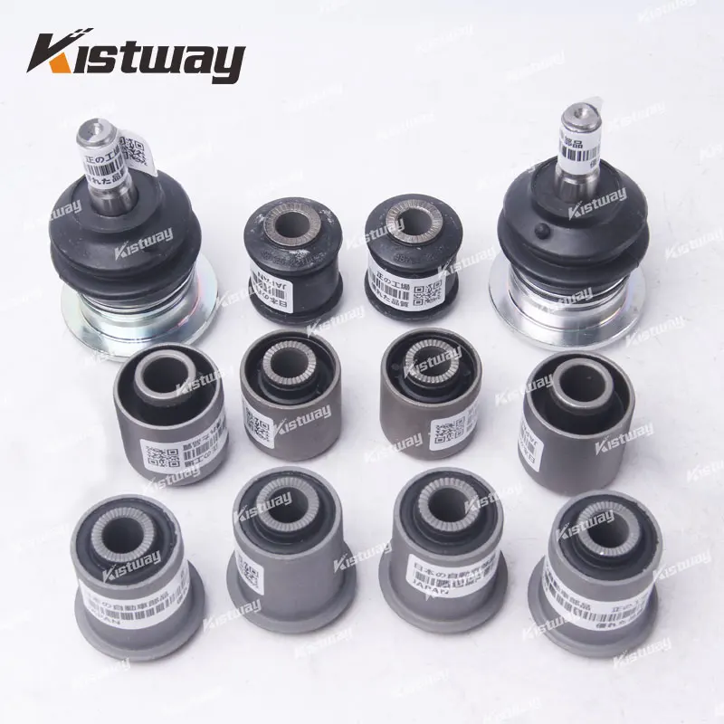 12PCS Rear Control Arm Bushing Kit For Toyota Crown JZS155 GS151 1995-2001 4872522150 4877030010 4879030010