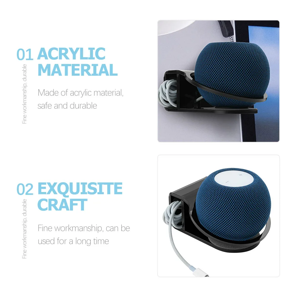 

Acrylic Wall Brackets Audio Equipment Rack Surround Speaker Mounting Brackets St Wall St Monitor Supports Easy Installation