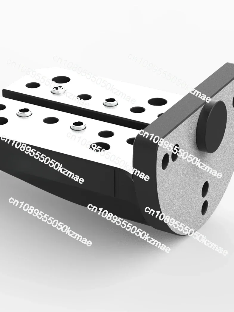 Four-axis integrated casting unilateral bridge plate L block 170-200 can match with five-axis zero-point self-centering vice