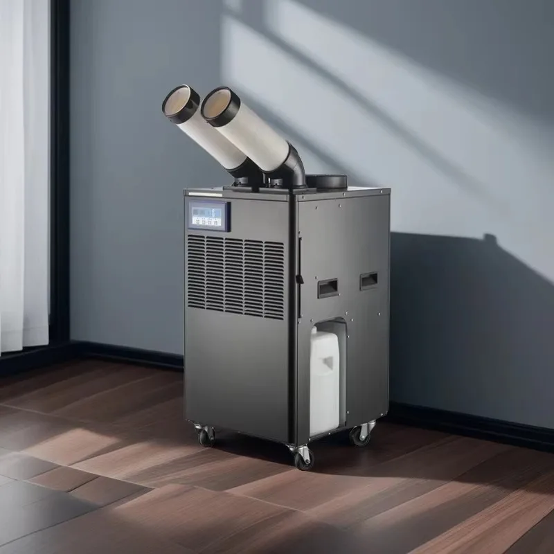 

Высококачественный коммерческий мобильный вертикальный перезаряжаемый точечный охладитель 13000 BTU, двухколонный шкафной кондиционер для помещений