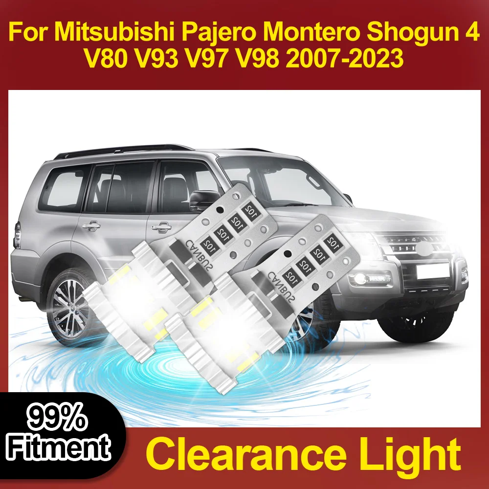 

CSP T10 W5W 194 168 Прожектор 360 градусов освещения 3400LM для Mitsubishi Pajero Montero Shogun 4 V80 V93 V97 V98 2007-2023