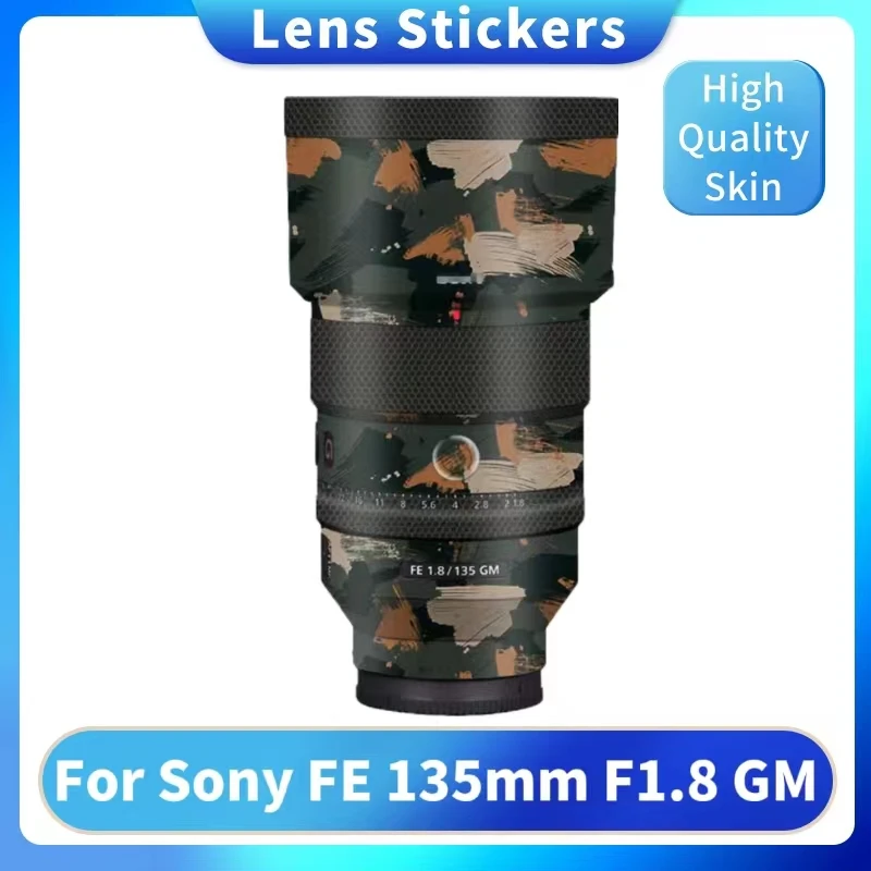 FE 135 1.8 GM Decal Skin Vinyl Wrap Film Lens Protective Sticker Protector Coat For Sony FE 135mm F1.8 GM FE135MM FE135 F/1.8