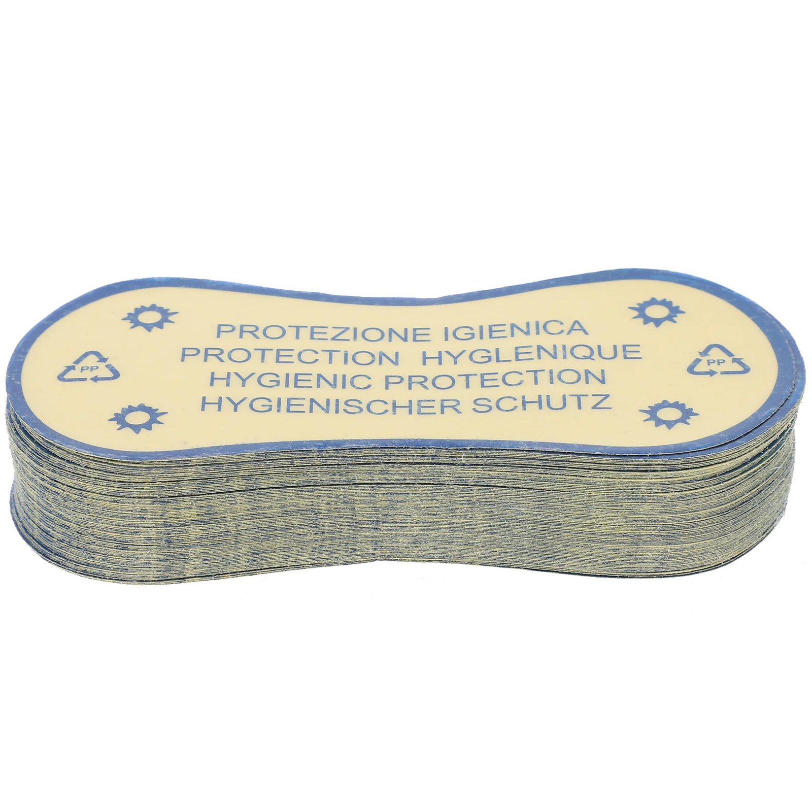 

50pcs Tags Protective Decal 4 8X11cm Blue Protective Sticker Adhesive Liner For Lingerie Panty Clear Label Folder