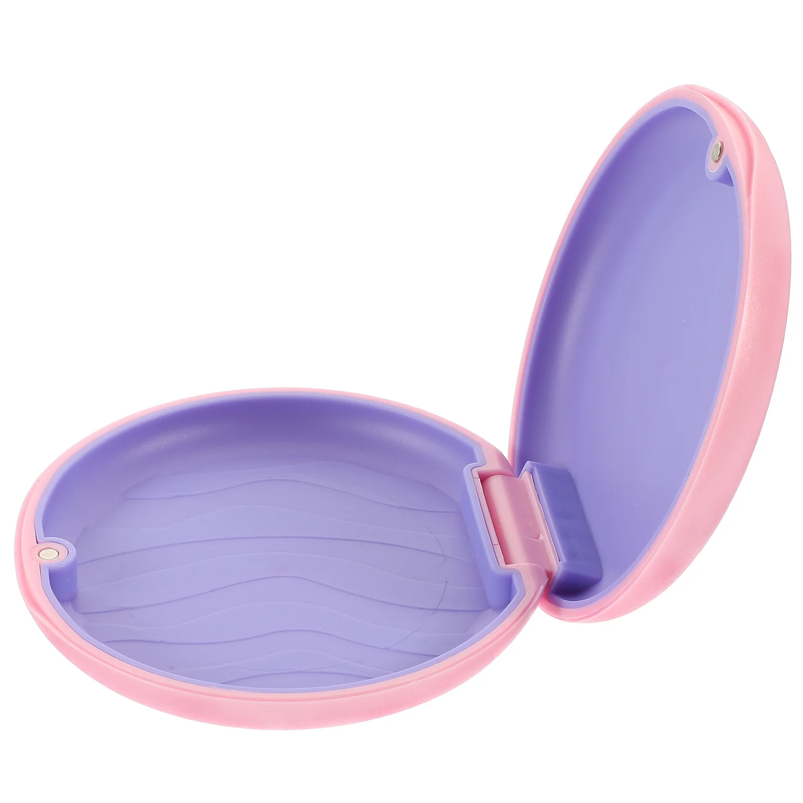 Denture Case Portable Retainer Box Travel Container Silicone ABS Durable Retainer Holder Mouthguard Storage Professional Case
