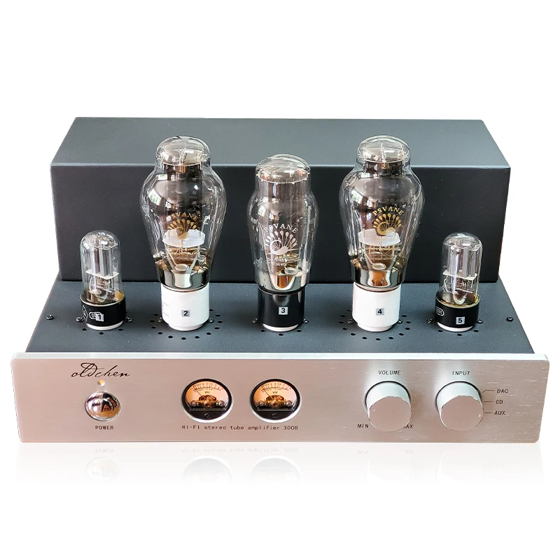 300B Tube Amplifier Single-ended Pure Class A Home Theater  HIFI Sound Auido Amplifier 5U4G + 6H8C / 274B  + CVS181-SE