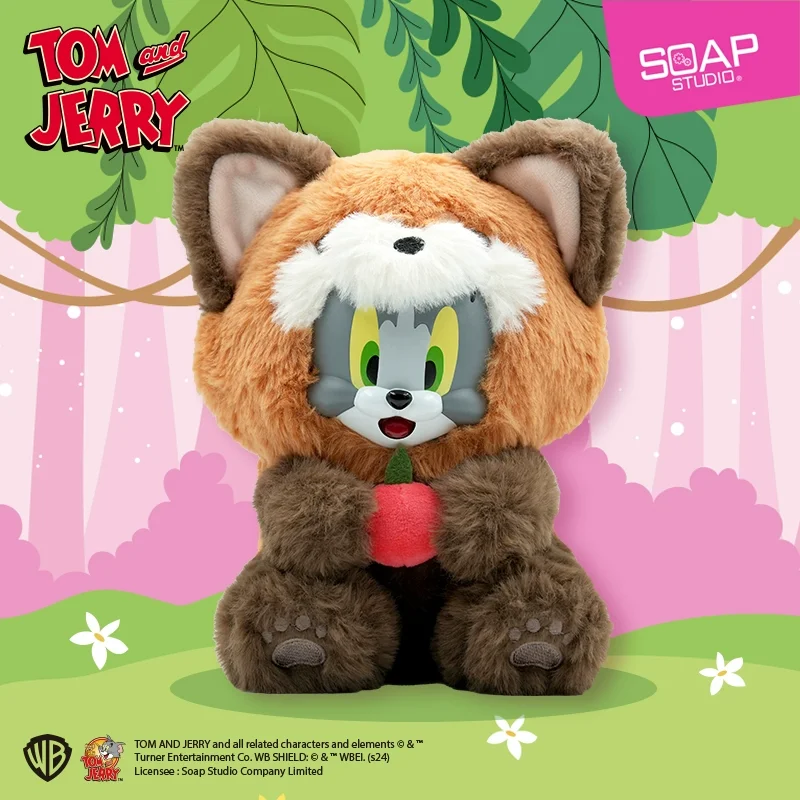 Caja ciega de jabón de Anime Studio Ghibli, juguetes de peluche de Tom y Jerry, serie misteriosa de vinilo, adorno de estatuilla Kawaii, regalo de cumpleaños