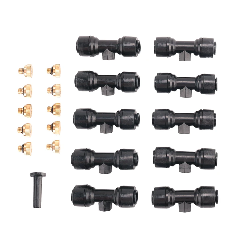 

Misting Nozzles Kit Fog Nozzles For Patio Misting System Outdoor Cooling System Garden Water Mister